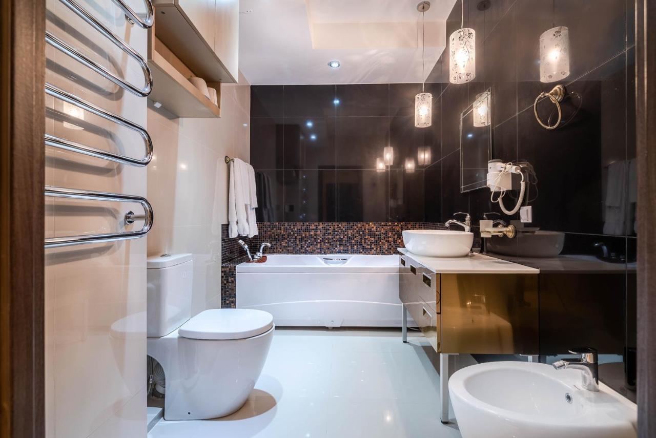 Baltazaras Aparthotel Vilnius Bagian luar foto